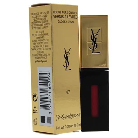 looking for a dupe of ysl glossy lip stain in 47 carmin tag 